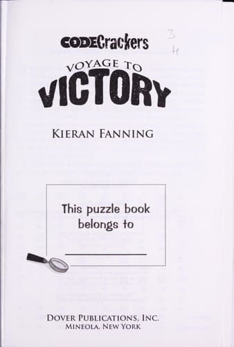Tapa de Voyage to victory