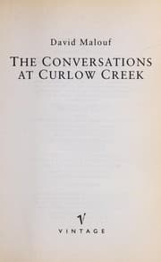 Tapa de The conversations at Curlow Creek