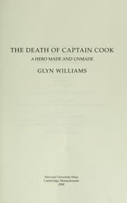 Tapa de The death of Captain Cook