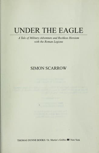 Tapa de Under the eagle