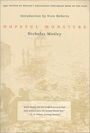 Tapa de Hopeful monsters