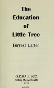Tapa de The education of Little Tree