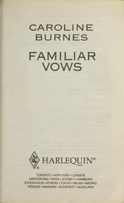 Tapa de Familiar vows