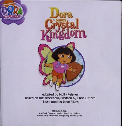 Tapa de Dora saves Crystal Kingdom