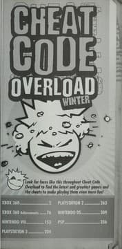 Tapa de Cheat code overload