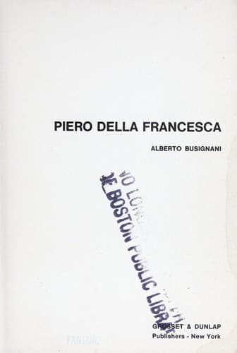 Tapa de Piero della Francesca