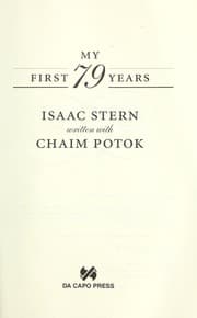 Tapa de My first 79 years