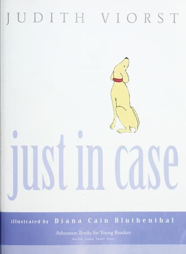 Tapa de Just in case