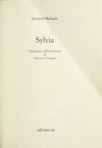 Tapa de Sylvia