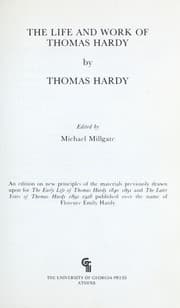 Tapa de The life and work of Thomas Hardy