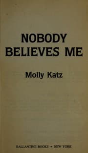 Tapa de Nobody believes me