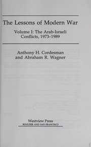 Tapa de The lessons of modern war