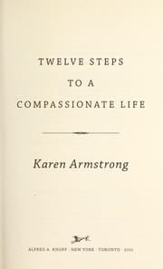 Tapa de Twelve steps to a compassionate life
