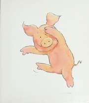 Tapa de Wibbly Pig can dance