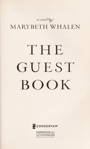 Tapa de The guest book