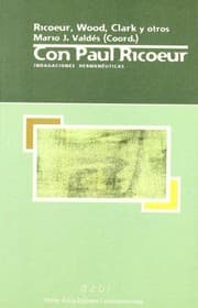 Tapa de Con Paul Ricoeur : indagaciones hermenéuticas