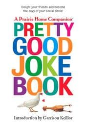 Tapa de A Prairie home companion pretty good joke book