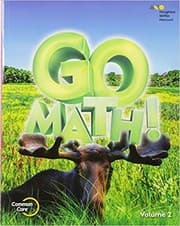 Tapa de 03 - Go Math! Volume 1