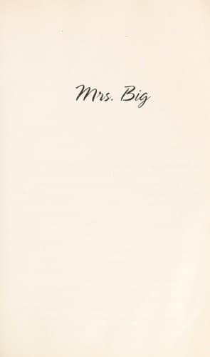 Tapa de Mrs. Big
