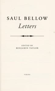 Tapa de Saul Bellow