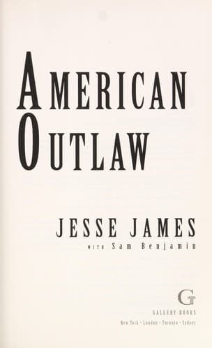 Tapa de American outlaw