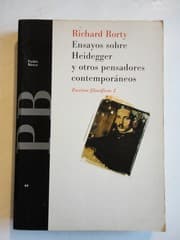 Tapa de Ensayos Sobre Heidegger Y Otros Pensadores Contemporaneos