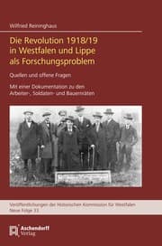 Tapa de Die Revolution 1918/19 in Westfalen und Lippe als Forschungsproblem