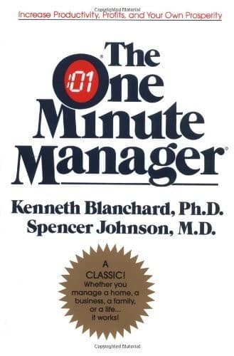 Tapa de The one minute manager