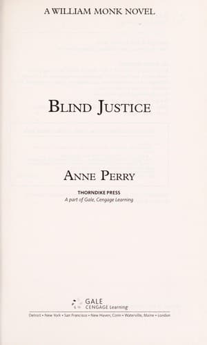 Tapa de Blind justice