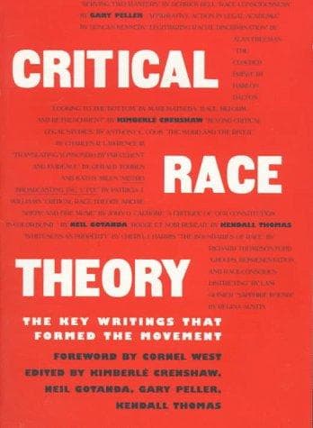 Tapa de Critical race theory