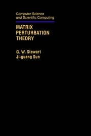 Tapa de Matrix perturbation theory