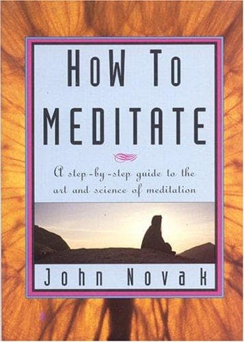 Tapa de How to meditate