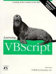 Tapa de Learning VBScript