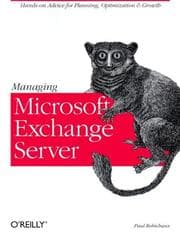 Tapa de Managing Microsoft Exchange server