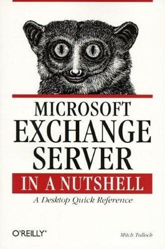 Tapa de Microsoft Exchange Server in a nutshell