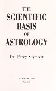 Tapa de The scientific basis of astrology