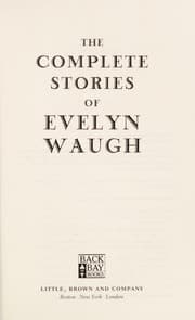 Tapa de The complete stories of Evelyn Waugh