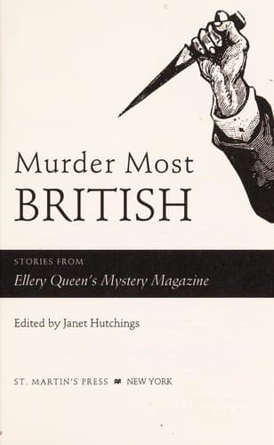 Tapa de Murder most British