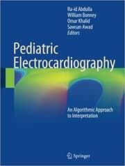 Tapa de Pediatric electrocardiography : an algorithmic approach to interpretation