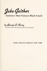 Tapa de Jake Gaither, America's most famous Black coach