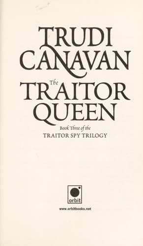 Tapa de The traitor queen