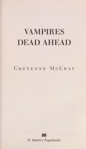 Tapa de Vampires dead ahead