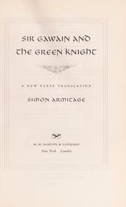 Tapa de Sir Gawain and the Green Knight