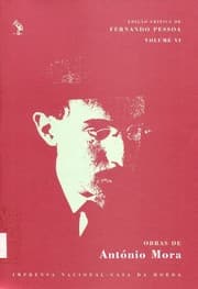 Tapa de Obras de António Mora. Volumen 6