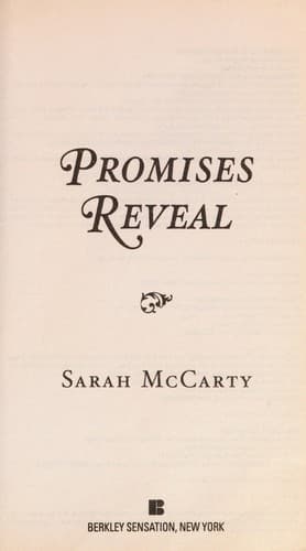 Tapa de Promises Reveal