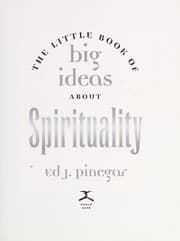 Tapa de The little book of big ideas about spirituality