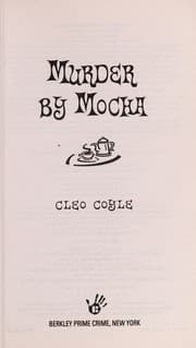 Tapa de Murder by mocha