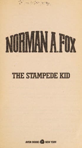 Tapa de The Stampede Kid