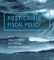 Tapa de Post crisis fiscal policy