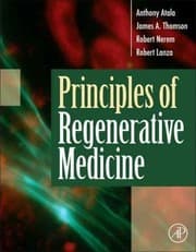 Tapa de Principles of regenerative medicine - 2. edición.